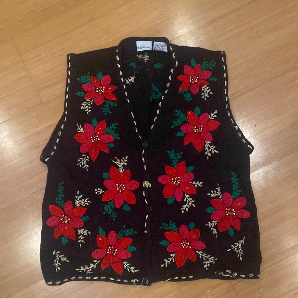 Holiday sweater vest